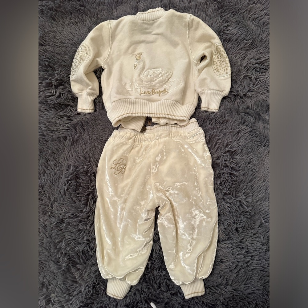 Laura Biagiotti Dolls Collection matching set.